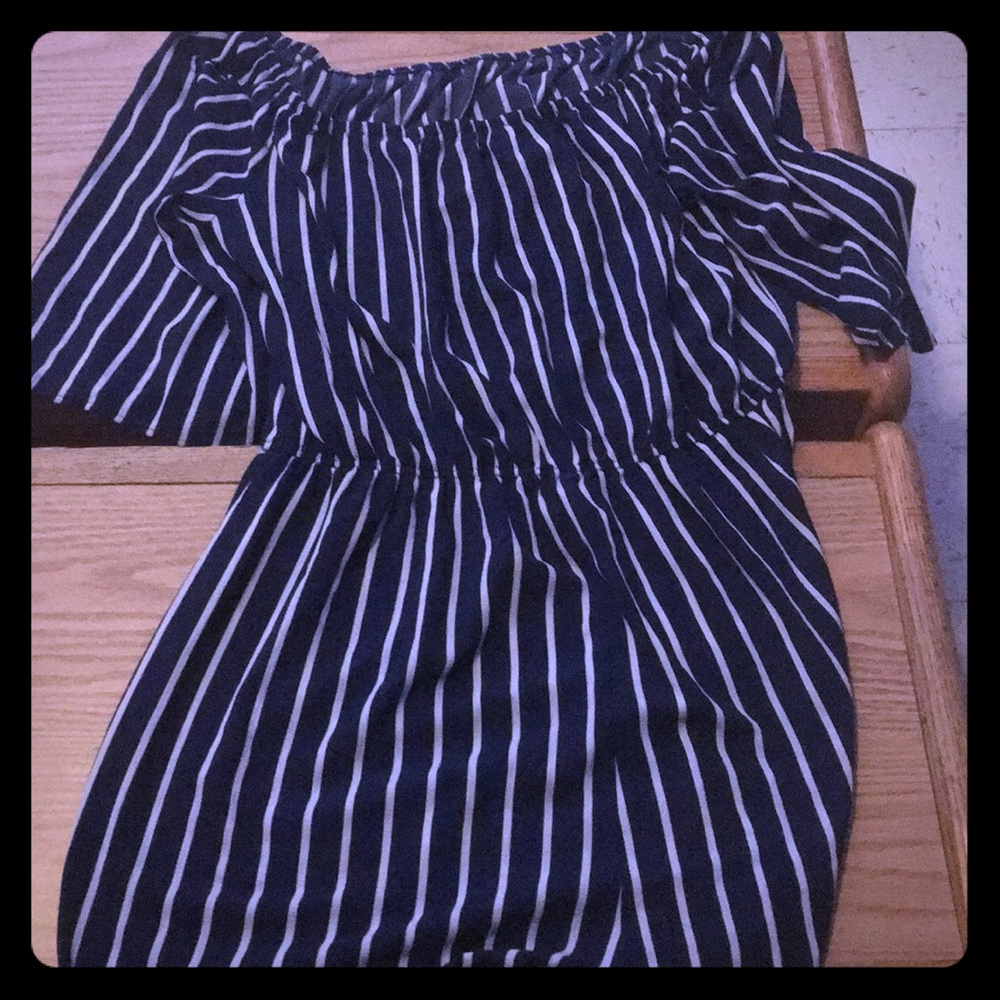 Navy romper